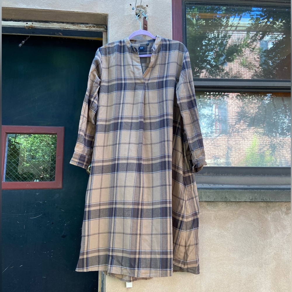 Uniqlo Flannel A Line Dress